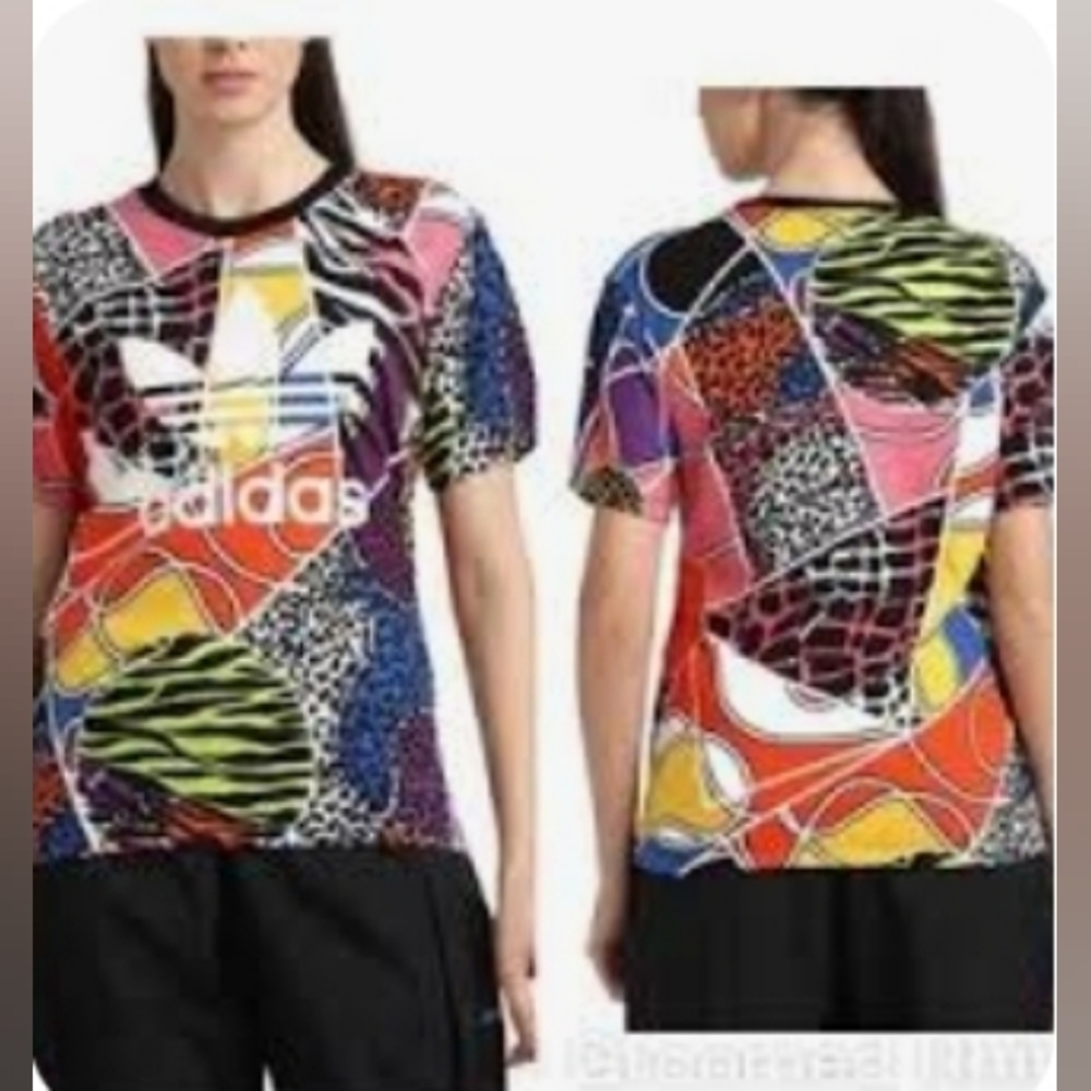Adidas Colorful Graphic Tee